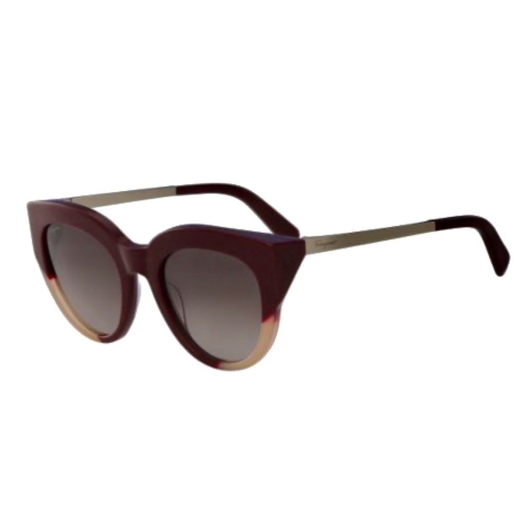🍁 Burgundy Salvatore Ferragamo sunglasses